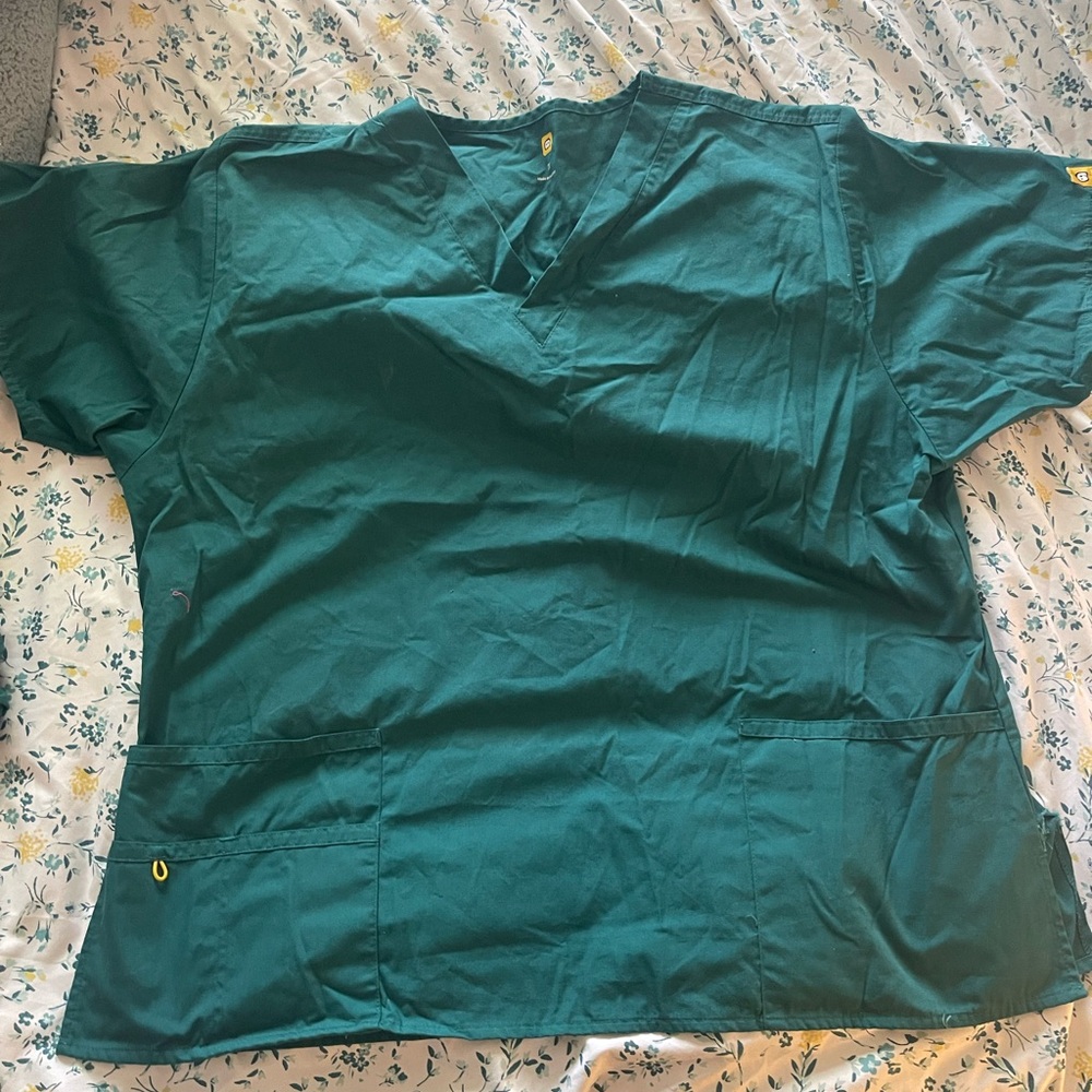 Plus size scrubs